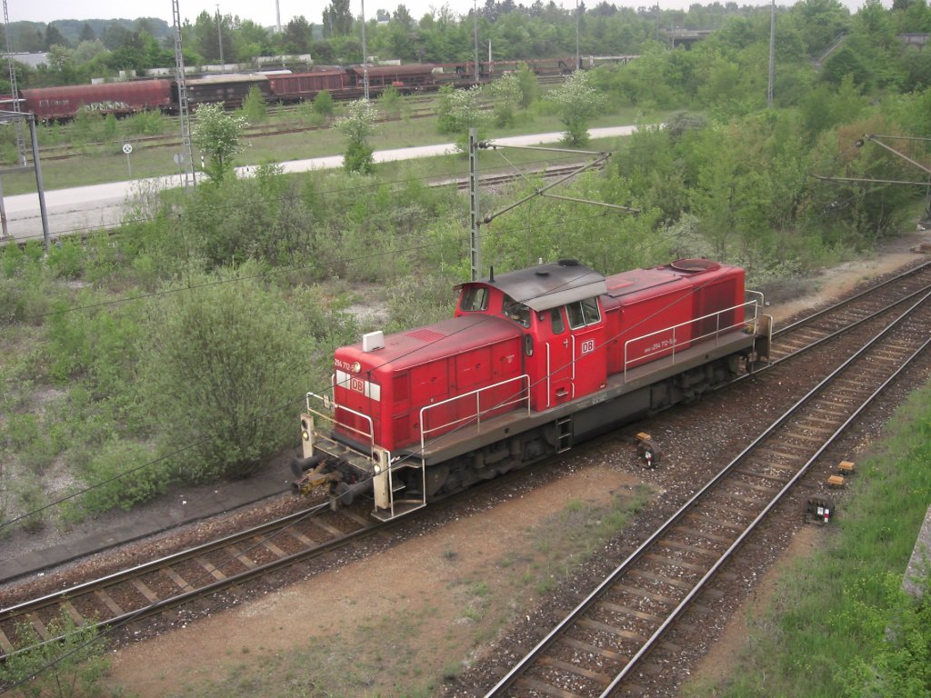 294 767-9 am 15. Mai 2009 bei Rangierfahrten in M�nchen/Nord.