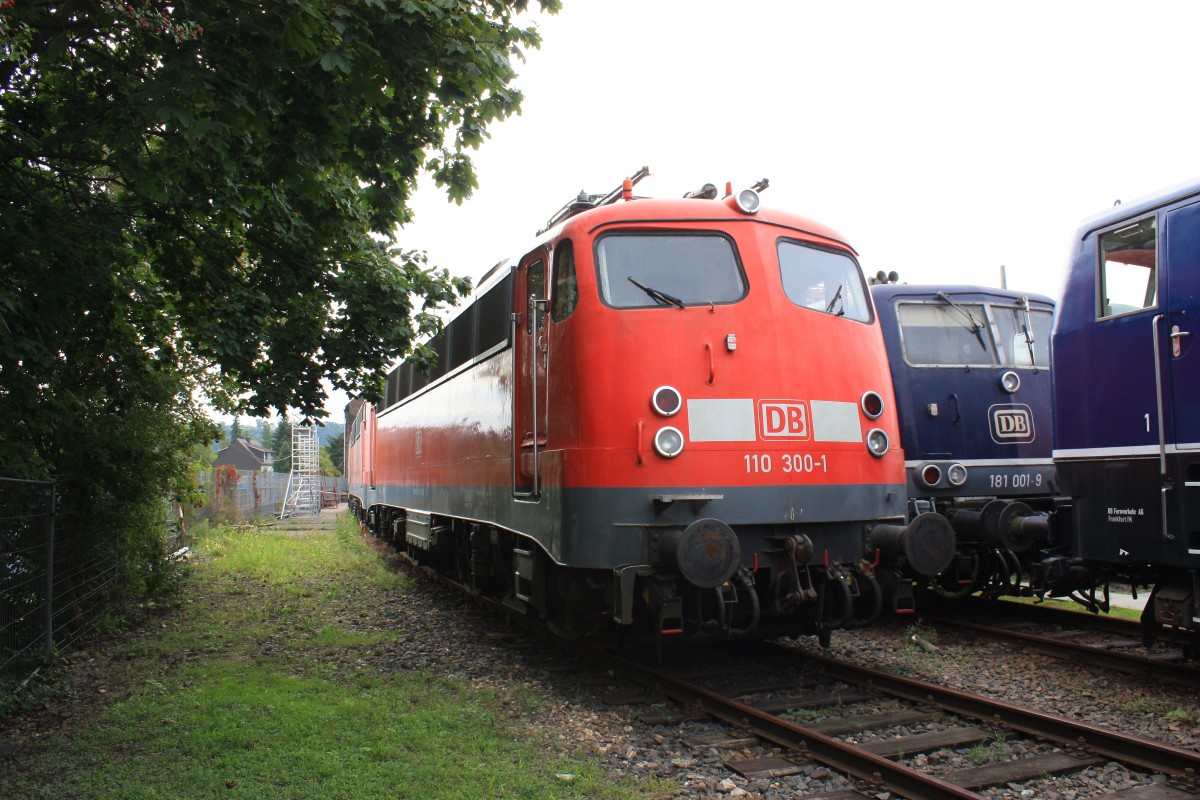 110 300-1 am 22. August 2014 in Koblenz-L�tzel.