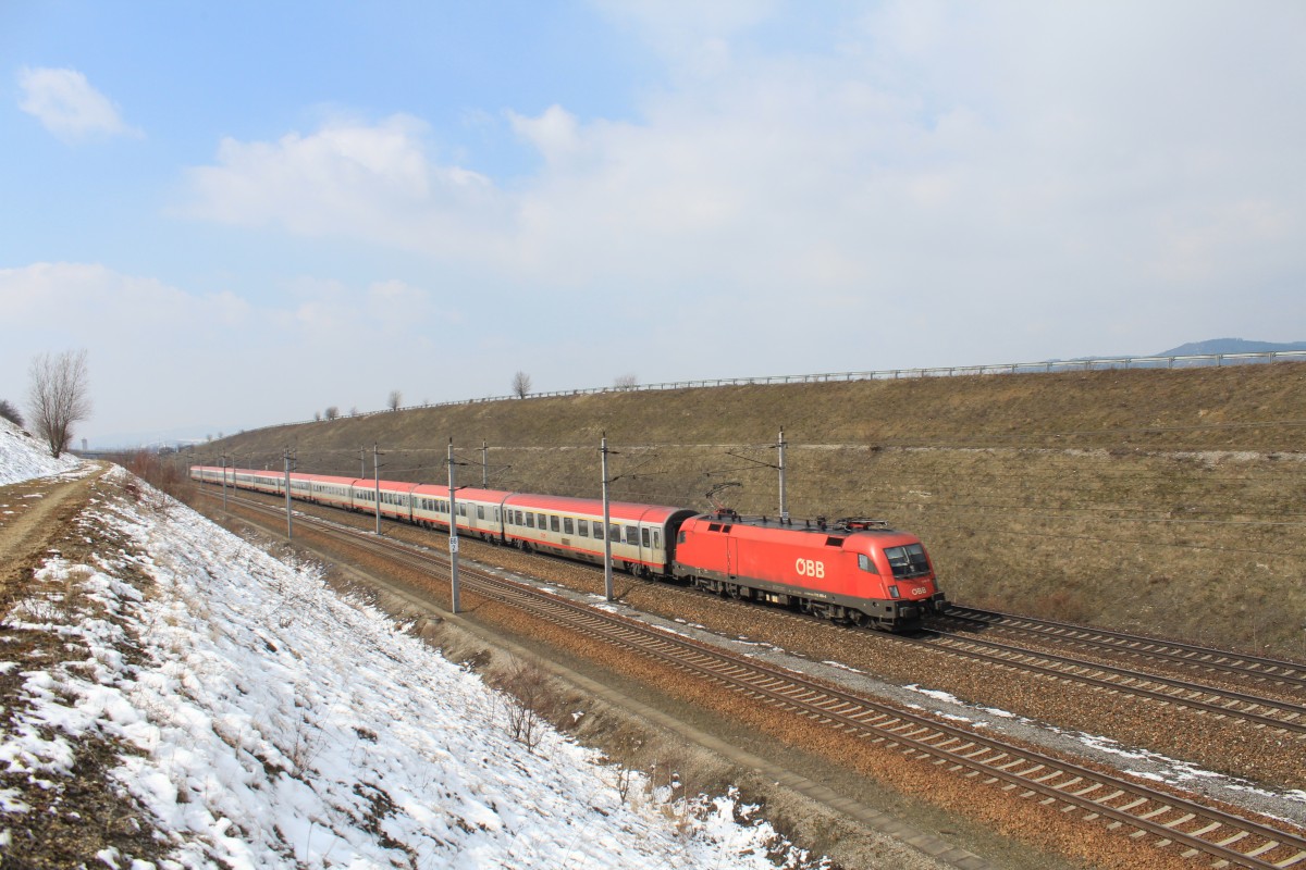 1116 150-2 am 16. M�rz 2013 bei Prinzersdorf.