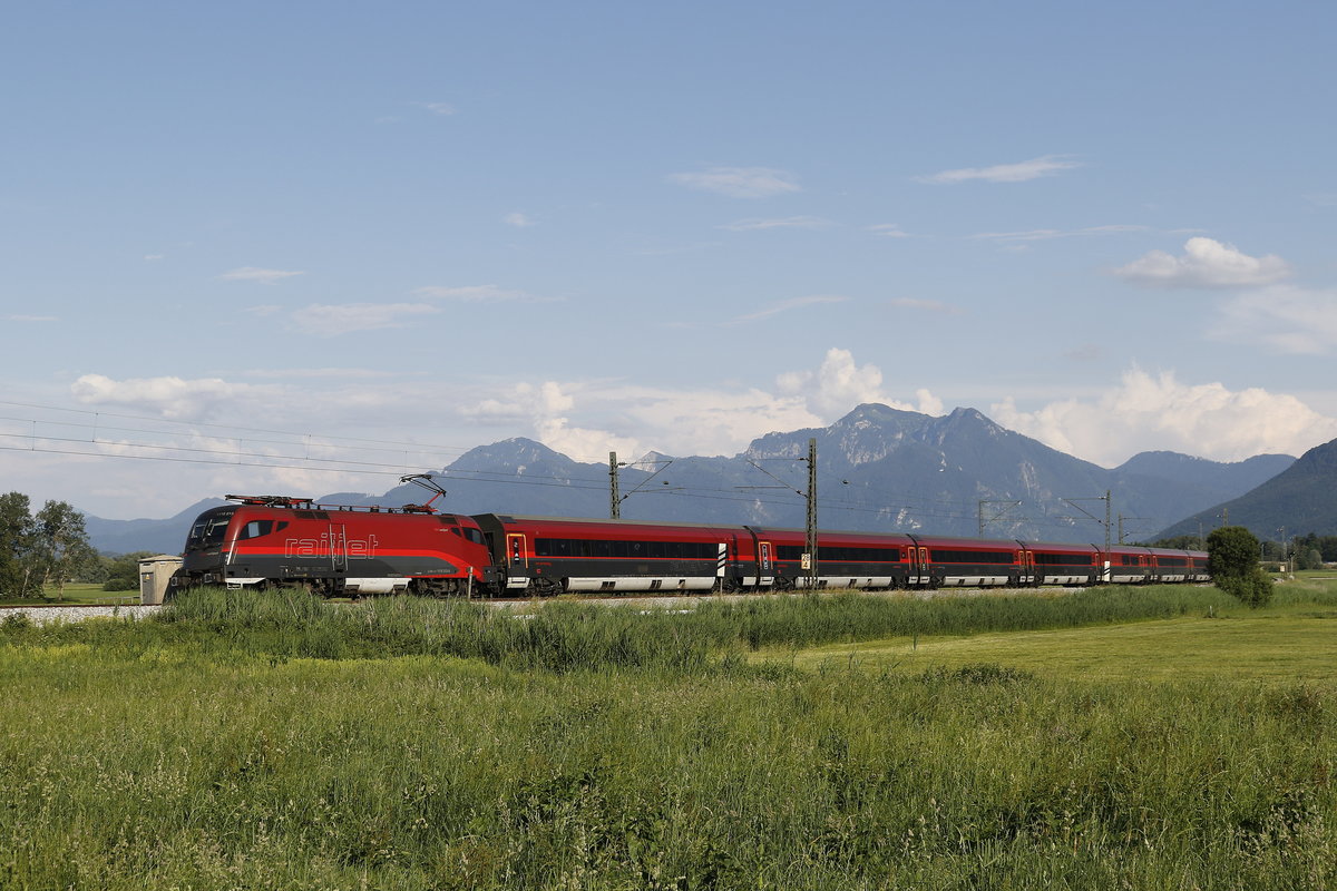 1116 213 am 18. Juni 2019 bei Bernau am Chiemsee.