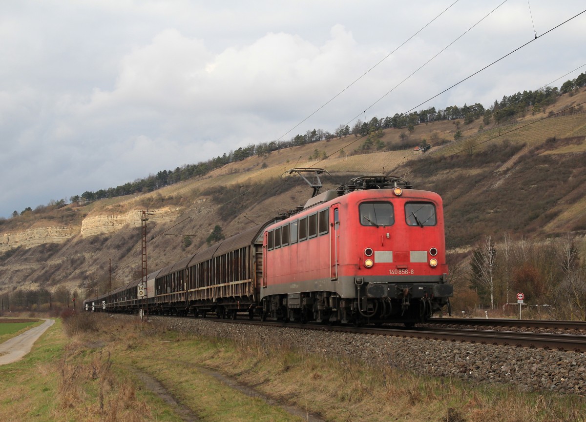 140 856-6 am 21. Februar 2014 bei Th�ngersheim.