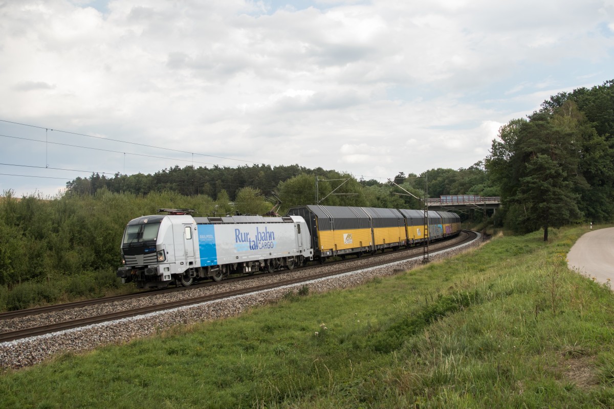 193 810 am 28. August 2015 bei Sinngr�n.
