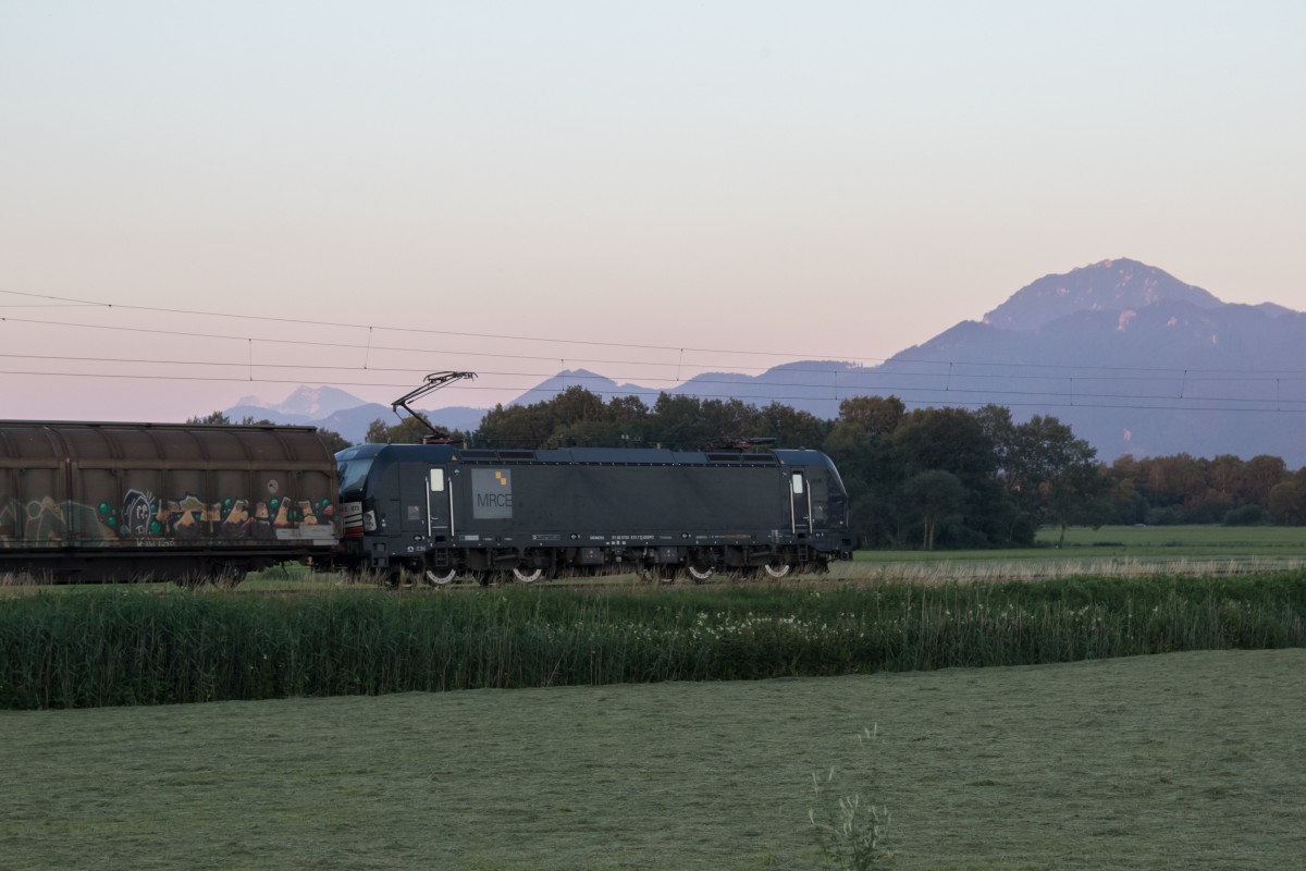 193 873-7 am sp�ten Nachmittag des 30. Juni 2015 bei Weisham.