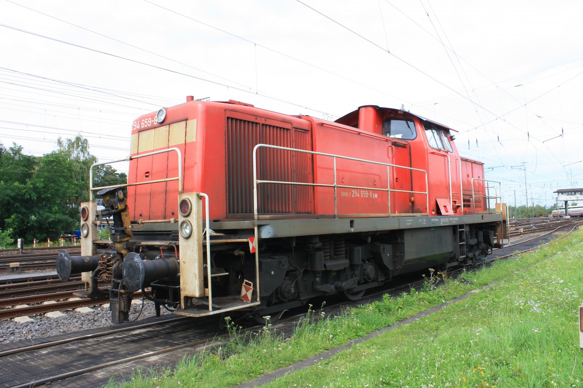 294 659-8 am 22. August 2014 in Koblenz-L�tzel.