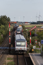 928 512 am Zugende eines Sylt-Shuttles am 31.